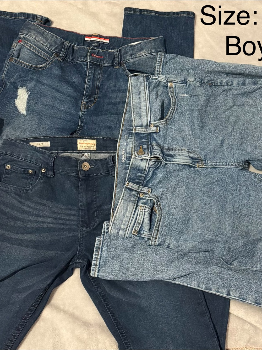 Boys Denim Jeans - Blue Wash